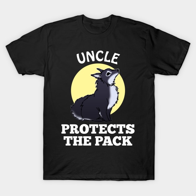 Uncle Protects the Pack T-Shirt by WordWind